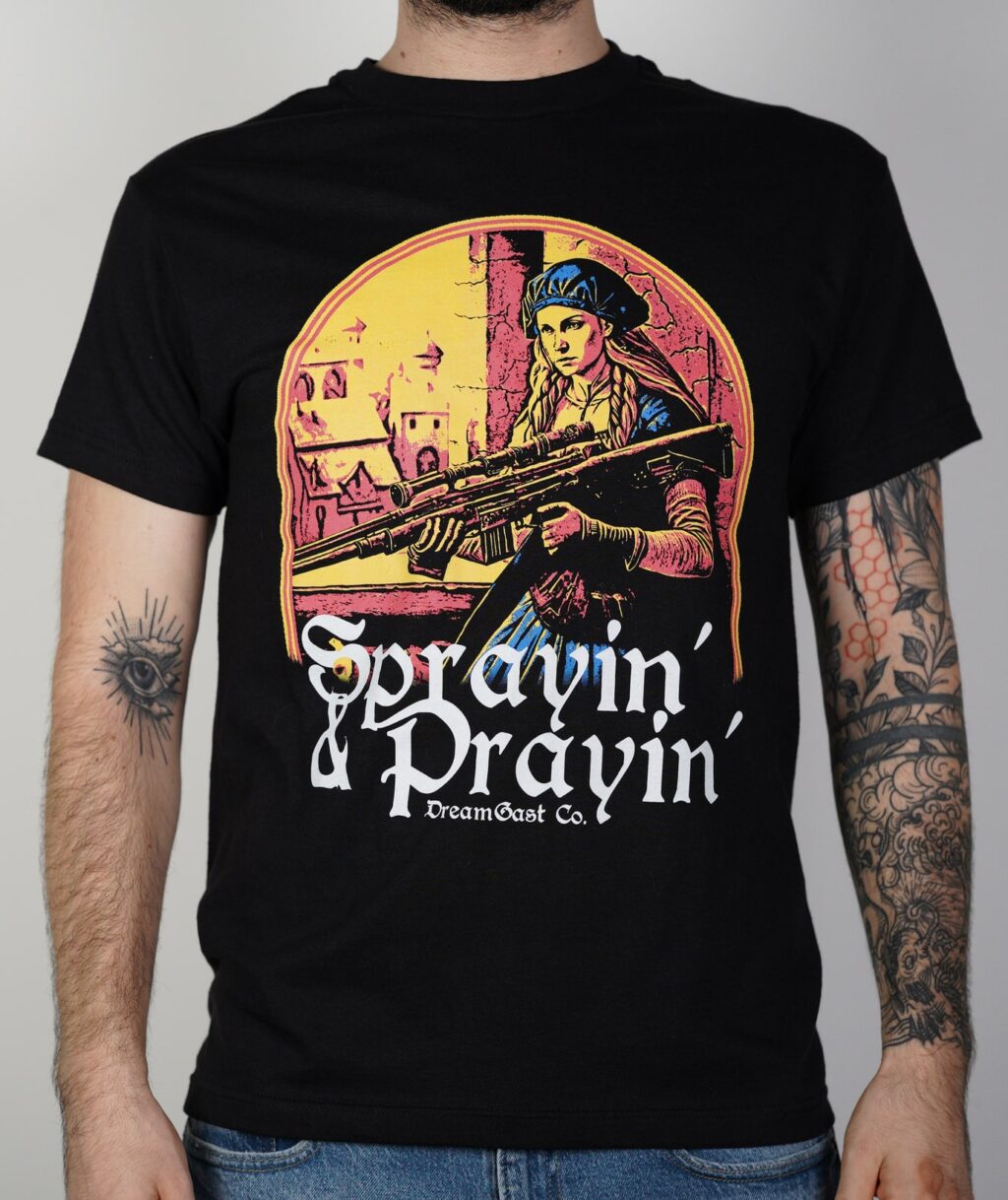 sprayin and prayin shirt